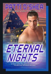 Cover of Eternal Nights Science Fiction Romance by Patti O'Shea